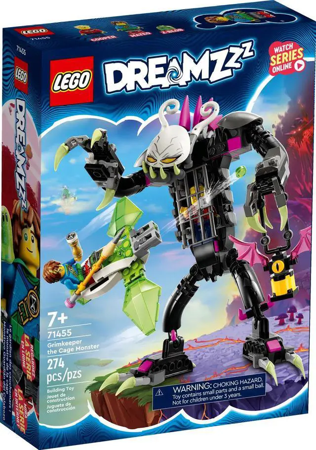 Alt view image 2 of 5 - international version DREAMZzz Series 71455 Grimkeeper the Cage Monster Number of parts 274 Suitable for age 7+ toy building blocks