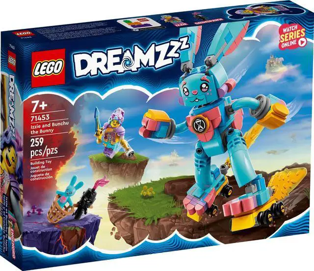 Alt view image 2 of 5 - international version DREAMZzz Series 71453 Izzie and Bunchu the Bunny Number of parts 259 Suitable for age 7+ toy building blocks