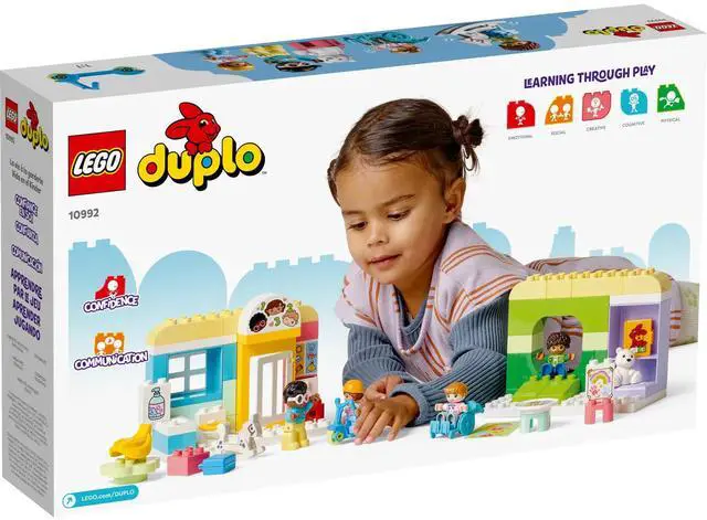 Alt view image 5 of 5 - international version duplo Series 10992 Life At The Day-Care Center Number of parts 67 Suitable for age 2+ toy building blocks