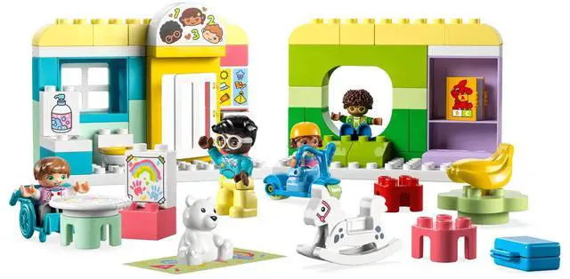 Main image of international version duplo Series 10992 Life At The Day-Care Center Number of parts 67 Suitable for age 2+ toy building blocks