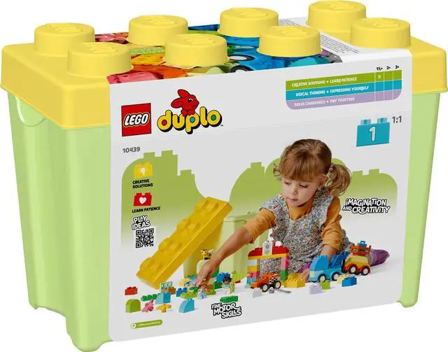 Alt view image 3 of 5 - international version duplo Series 10439 Cars and Trucks Brick Box Number of parts 80 Suitable for age 1½+ toy building blocks