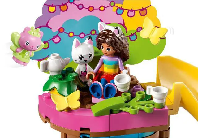 Alt view image 4 of 5 - international version Gabby's Dollhouse Series 10787 Kitty Fairy's Garden Party Number of parts 130 Suitable for age 4+ toy building blocks