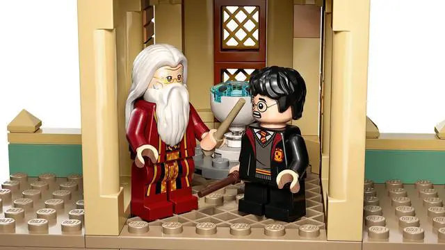 Alt view image 5 of 5 - international version Harry Potter Series 76402 Hogwarts: Dumbledores Office Number of parts 654 Suitable for age 8+ toy building blocks