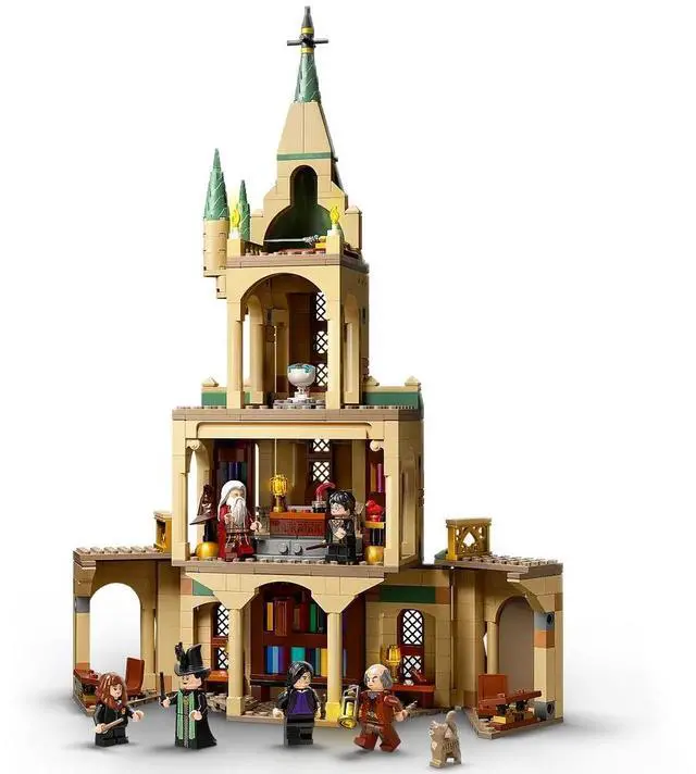 Alt view image 4 of 5 - international version Harry Potter Series 76402 Hogwarts: Dumbledores Office Number of parts 654 Suitable for age 8+ toy building blocks