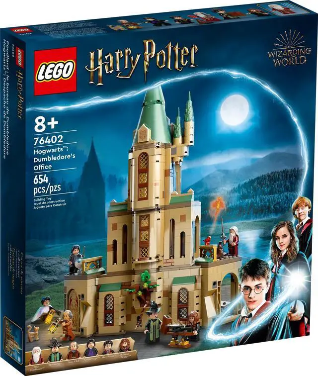 Alt view image 2 of 5 - international version Harry Potter Series 76402 Hogwarts: Dumbledores Office Number of parts 654 Suitable for age 8+ toy building blocks