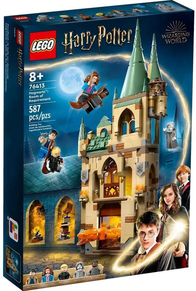 Alt view image 2 of 5 - international version Harry Potter Series 76413 Hogwarts: Room of Requirement Number of parts 587 Suitable for age 8+ toy building blocks