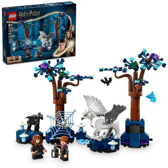 Alt view image 2 of 5 - international version Harry Potter Series 76432 Forbidden Forest: Magical Creatures Number of parts 172 Suitable for age 8+ toy building blocks