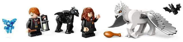 Alt view image 4 of 5 - international version Harry Potter Series 76432 Forbidden Forest: Magical Creatures Number of parts 172 Suitable for age 8+ toy building blocks