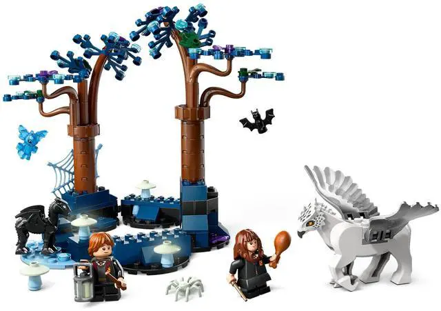 Alt view image 3 of 5 - international version Harry Potter Series 76432 Forbidden Forest: Magical Creatures Number of parts 172 Suitable for age 8+ toy building blocks