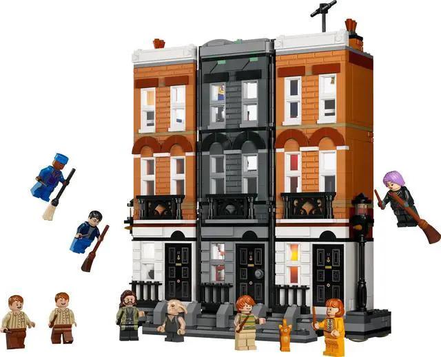 Main image of international version Harry Potter Series 76408 12 Grimmauld Place Number of parts 1083 Suitable for age 8+ toy building blocks
