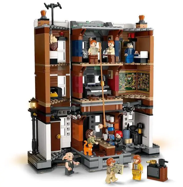 Alt view image 3 of 5 - international version Harry Potter Series 76408 12 Grimmauld Place Number of parts 1083 Suitable for age 8+ toy building blocks