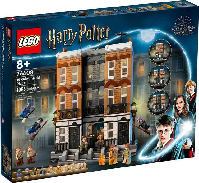 Alt view image 2 of 5 - international version Harry Potter Series 76408 12 Grimmauld Place Number of parts 1083 Suitable for age 8+ toy building blocks