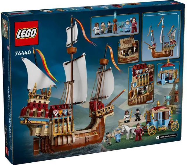 Alt view image 5 of 5 - international version Harry Potter Series 76440 Triwizard Tournament: The Arrival Number of parts 1229 Suitable for age 10+ toy building blocks
