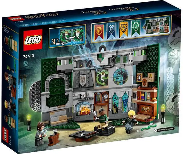 Alt view image 5 of 5 - international version Harry Potter Series 76410 Slytherin House Banner Number of parts 349 Suitable for age 9+ toy building blocks