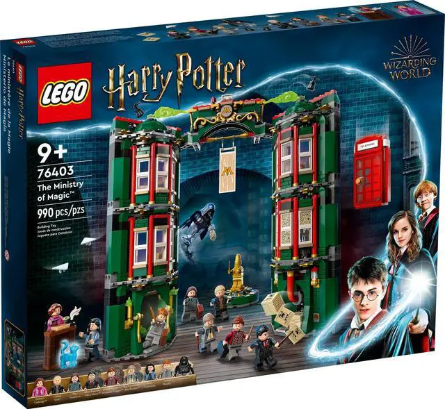 Alt view image 2 of 5 - international version Harry Potter Series 76403 The Ministry of Magic Number of parts 990 Suitable for age 9+ toy building blocks