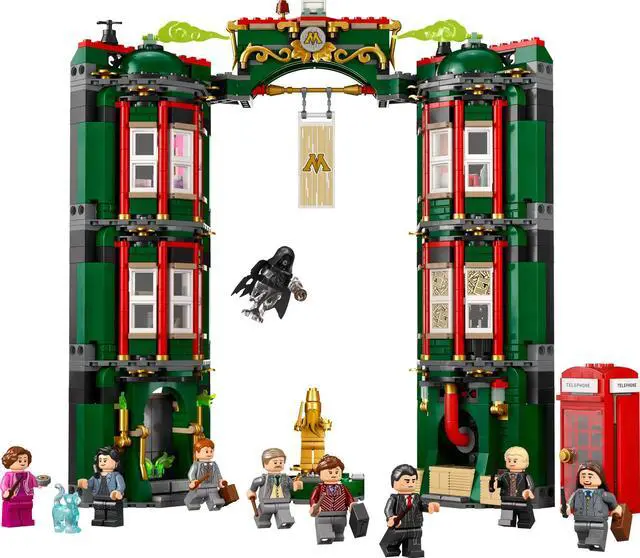 Main image of international version Harry Potter Series 76403 The Ministry of Magic Number of parts 990 Suitable for age 9+ toy building blocks