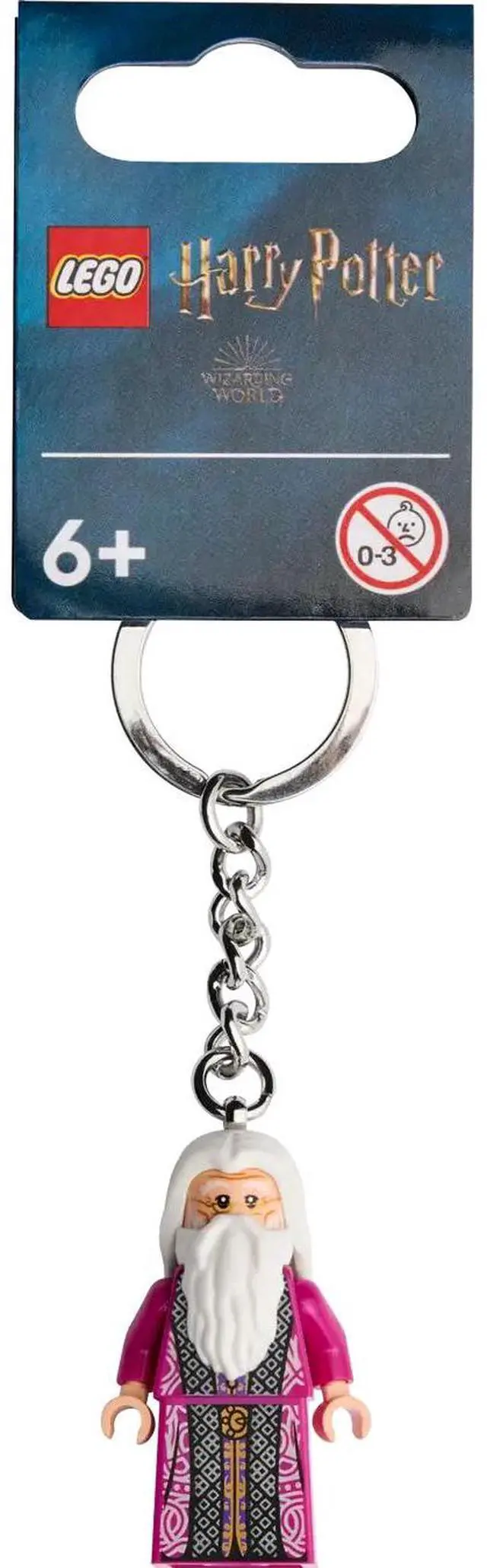 Alt view image 2 of 3 - international version Harry Potter Series 854198 Dumbledore Key Chain Number of parts 1 Suitable for age 6+ toy building blocks