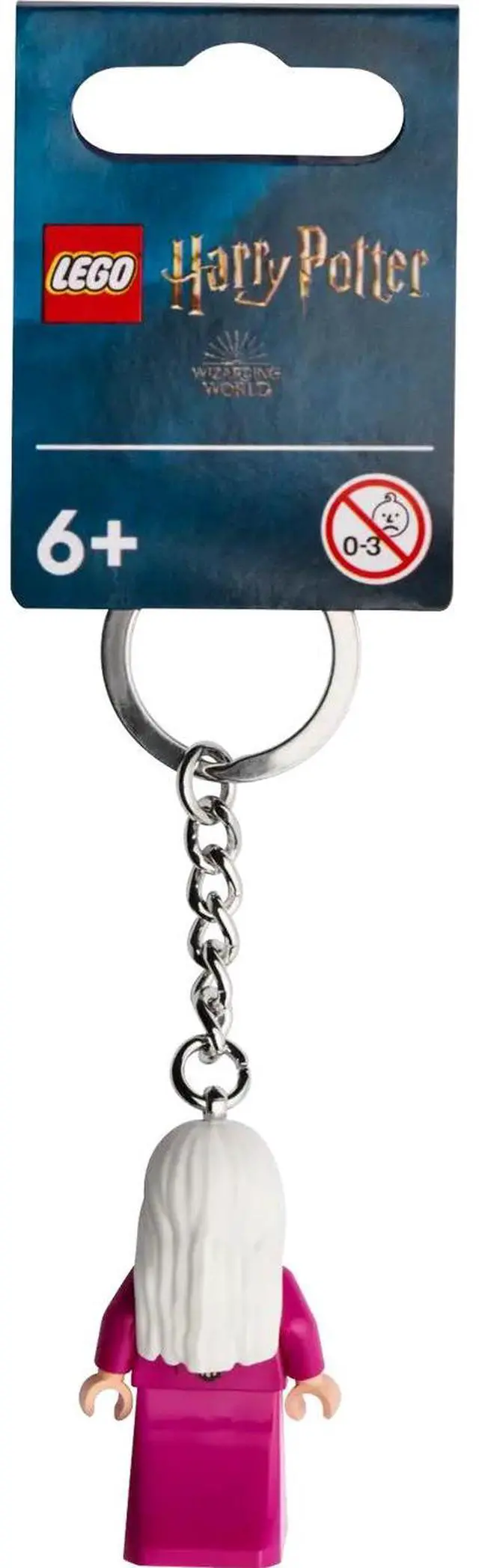 Alt view image 3 of 3 - international version Harry Potter Series 854198 Dumbledore Key Chain Number of parts 1 Suitable for age 6+ toy building blocks