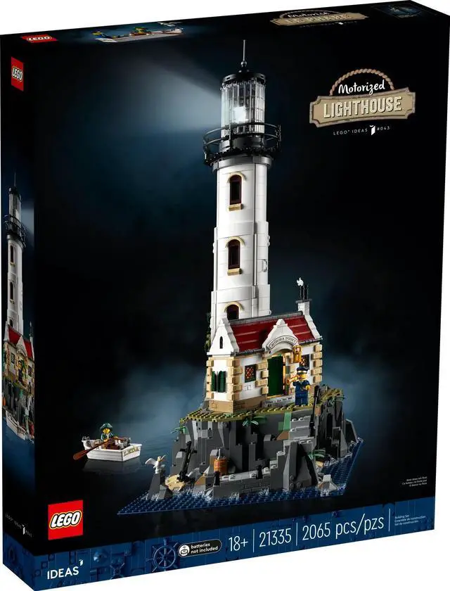 Alt view image 2 of 5 - international version Ideas Series 21335 Motorized Lighthouse Number of parts 2065 Suitable for age 18+ toy building blocks