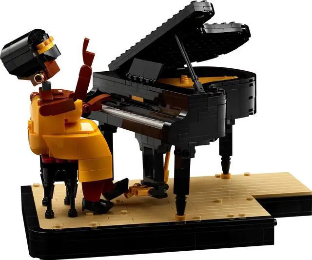 Alt view image 4 of 5 - international version Ideas Series 21334 Jazz Quartet Number of parts 1606 Suitable for age 18+ toy building blocks