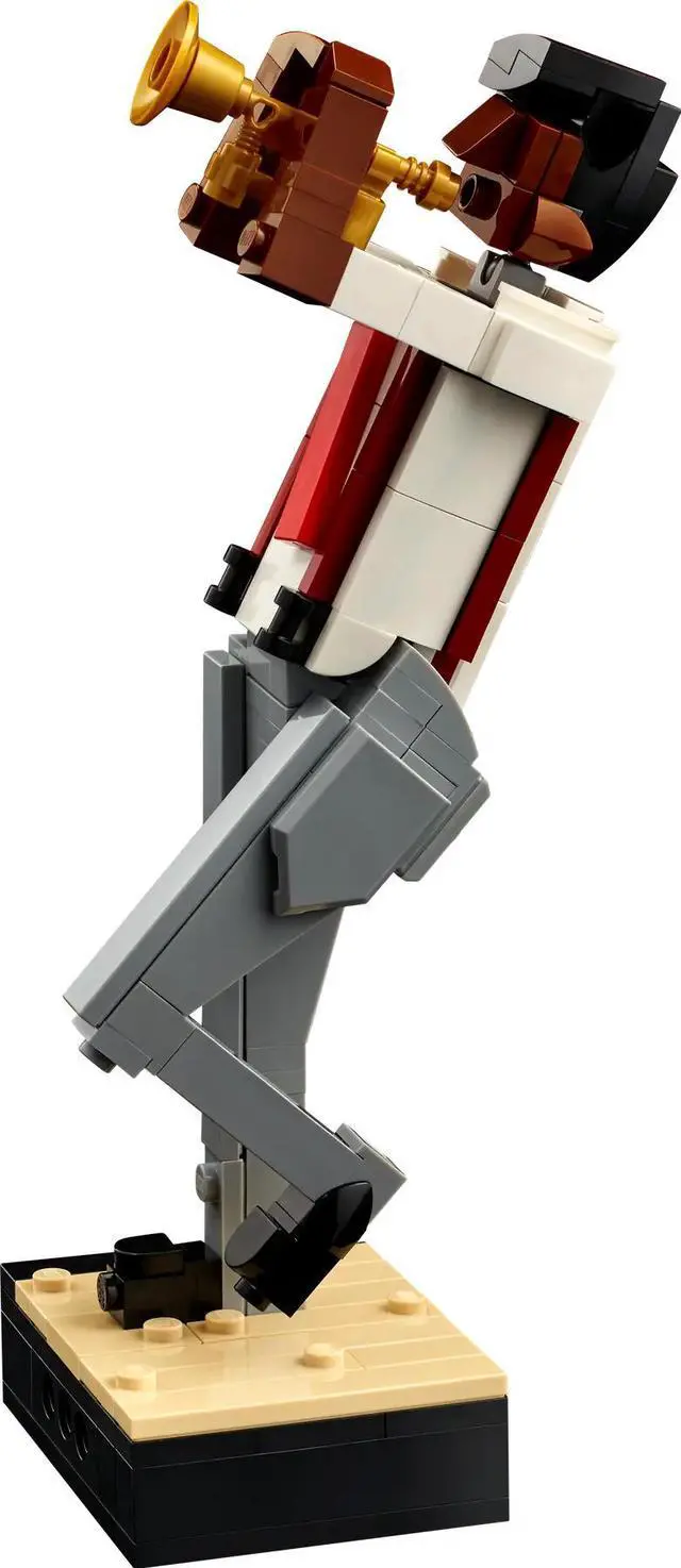 Alt view image 5 of 5 - international version Ideas Series 21334 Jazz Quartet Number of parts 1606 Suitable for age 18+ toy building blocks