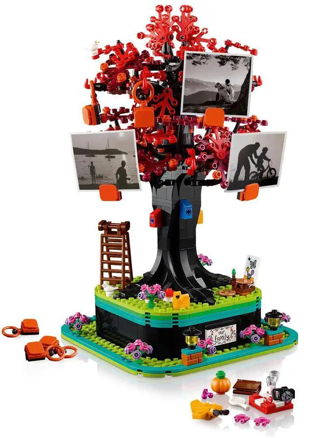 Alt view image 3 of 5 - international version Ideas Series 21346 Family Tree Number of parts 1040 Suitable for age 18+ toy building blocks