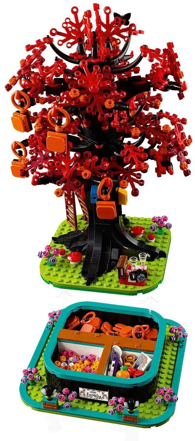 Alt view image 4 of 5 - international version Ideas Series 21346 Family Tree Number of parts 1040 Suitable for age 18+ toy building blocks
