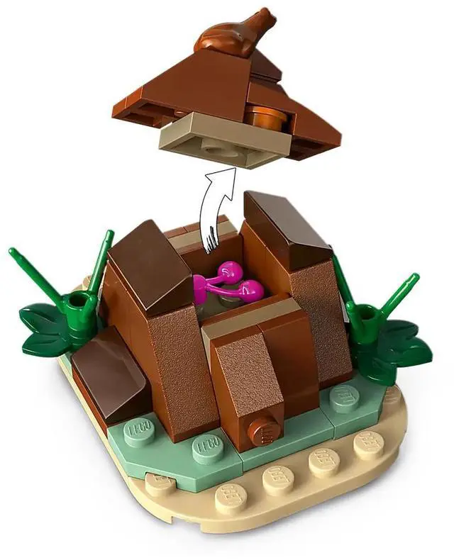 Alt view image 4 of 5 - international version jurassic world Series 76959 Triceratops Research Number of parts 281 Suitable for age 8+ toy building blocks