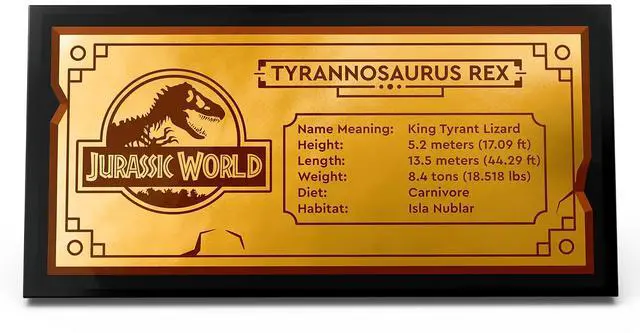 Alt view image 4 of 5 - international version jurassic world Series 76964 Dinosaur Fossils: T. rex Skull Number of parts 577 Suitable for age 9+ toy building blocks
