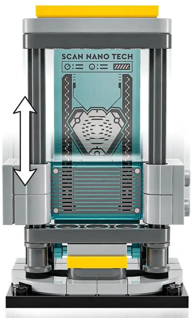 Alt view image 5 of 5 - international version marvel Series 76315 Iron Man's Laboratory: Hall of Armor Number of parts 384 Suitable for age 8+ toy building blocks
