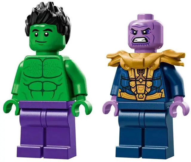 Alt view image 4 of 5 - international version marvel Series 76312 The Hulk Truck vs. Thanos Number of parts 229 Suitable for age 7+ toy building blocks