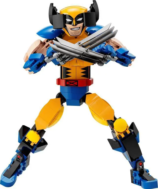 Main image of international version marvel Series 76257 Wolverine Construction Figure Number of parts 327 Suitable for age 8+ toy building blocks