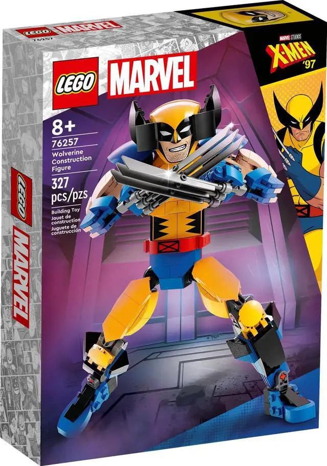 Alt view image 2 of 5 - international version marvel Series 76257 Wolverine Construction Figure Number of parts 327 Suitable for age 8+ toy building blocks