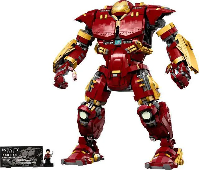 Main image of international version marvel Series 76210 Hulkbuster Number of parts 4049 Suitable for age 18+ toy building blocks