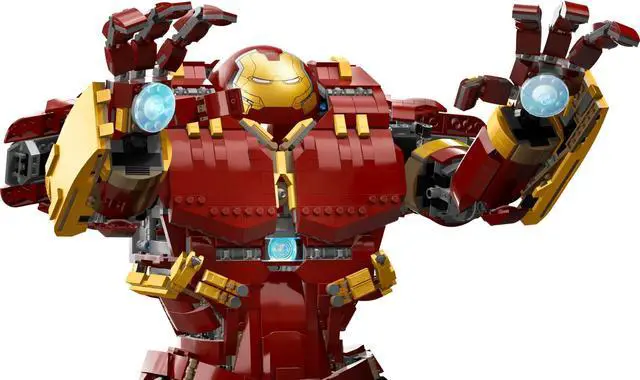 Alt view image 5 of 5 - international version marvel Series 76210 Hulkbuster Number of parts 4049 Suitable for age 18+ toy building blocks