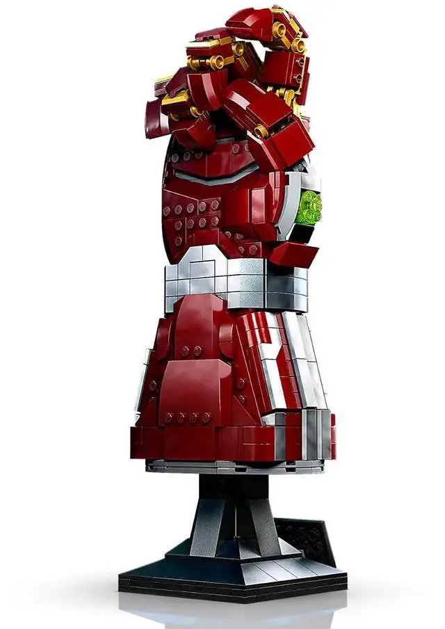 Alt view image 4 of 5 - international version marvel Series 76223 Nano Gauntlet Number of parts 675 Suitable for age 18+ toy building blocks