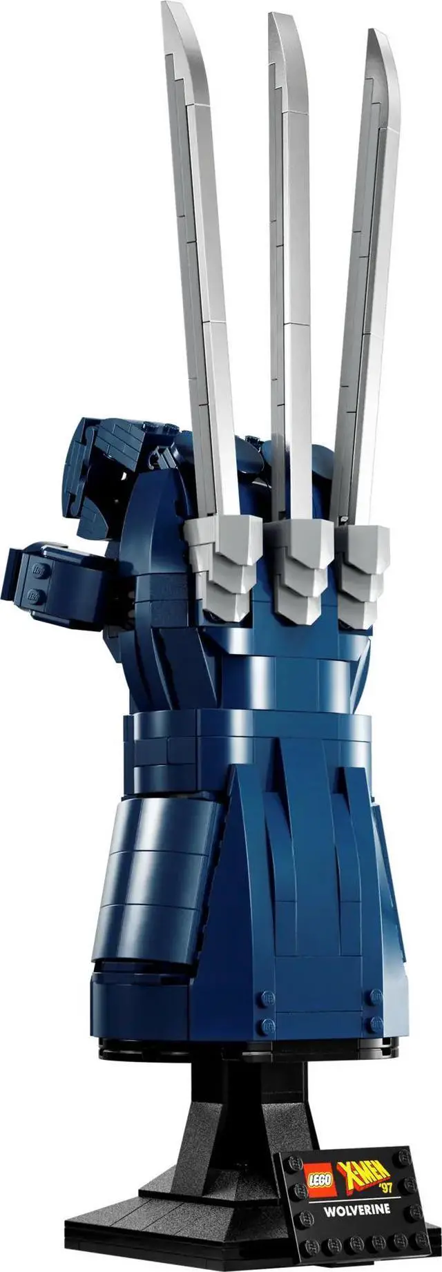 Main image of international version marvel Series 76250 Wolverine's Adamantium Claws Number of parts 596 Suitable for age 18+ toy building blocks