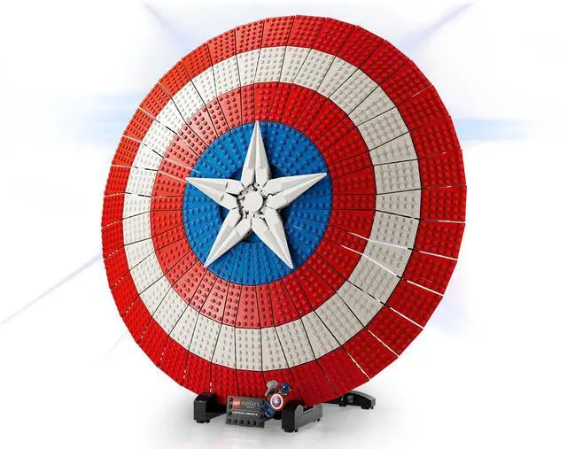 Alt view image 5 of 5 - international version marvel Series 76262 Captain America's Shield Number of parts 3128 Suitable for age 18+ toy building blocks