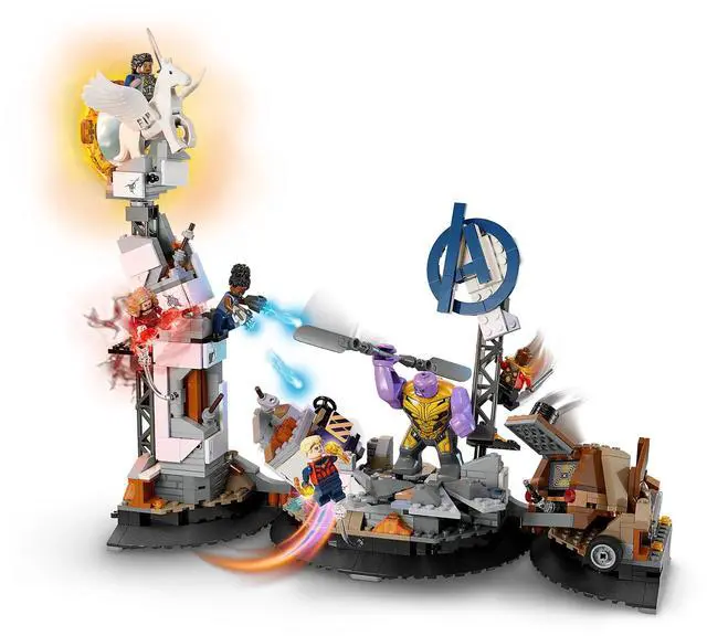 Alt view image 3 of 5 - international version marvel Series 76266 Endgame Final Battle Number of parts 794 Suitable for age 10+ toy building blocks