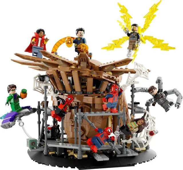 Main image of international version marvel Series 76261 Spider-Man Final Battle Number of parts 900 Suitable for age 10+ toy building blocks