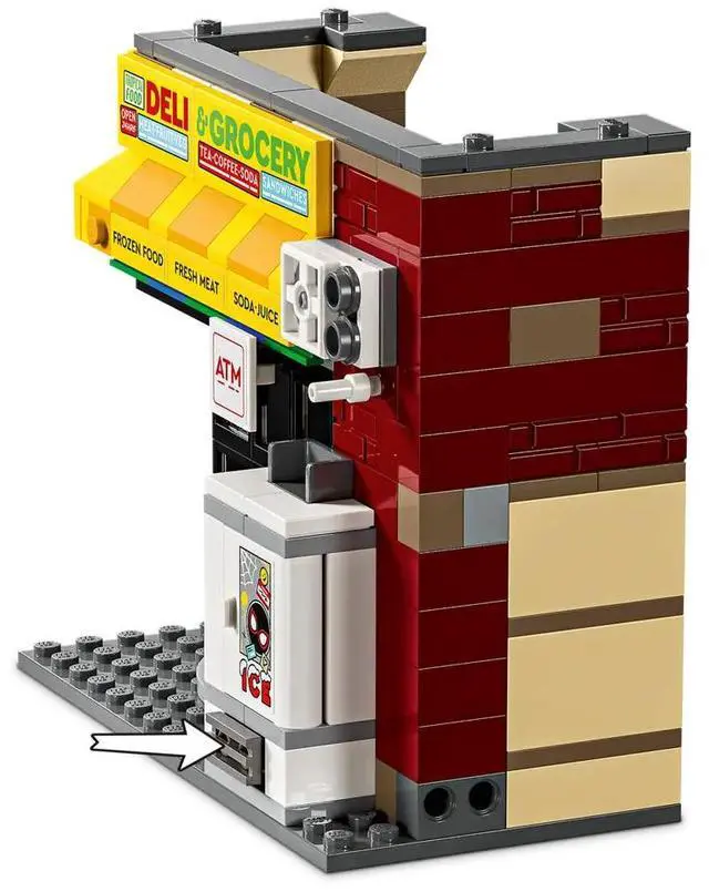 Alt view image 5 of 5 - international version marvel Series 76311 Spider-Verse: Miles Morales vs. The Spot Number of parts 375 Suitable for age 9+ toy building blocks