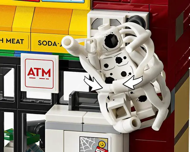 Alt view image 4 of 5 - international version marvel Series 76311 Spider-Verse: Miles Morales vs. The Spot Number of parts 375 Suitable for age 9+ toy building blocks