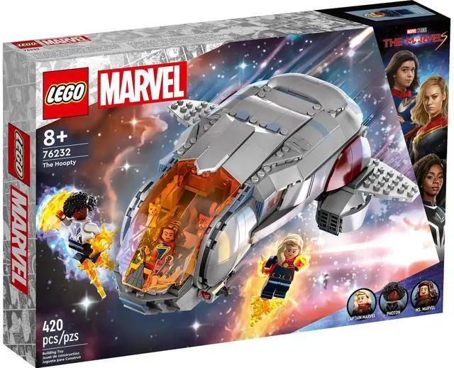 Alt view image 2 of 5 - international version marvel Series 76232 The Hoopty Number of parts 420 Suitable for age 8+ toy building blocks