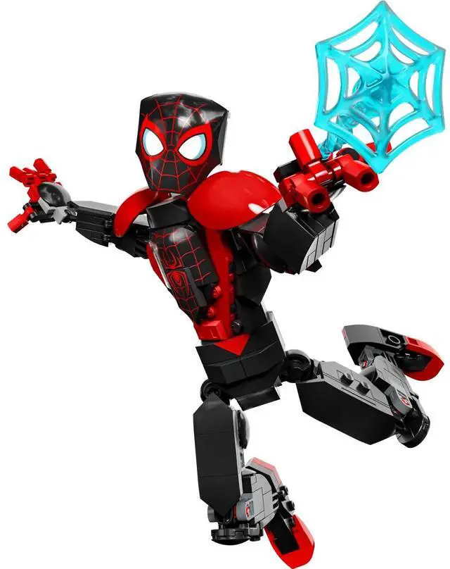 Main image of international version marvel Series 76225 Miles Morales Figure Number of parts 238 Suitable for age 8+ toy building blocks