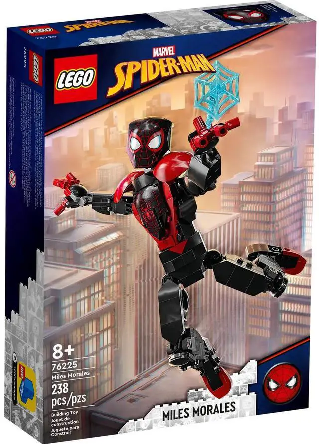 Alt view image 2 of 5 - international version marvel Series 76225 Miles Morales Figure Number of parts 238 Suitable for age 8+ toy building blocks