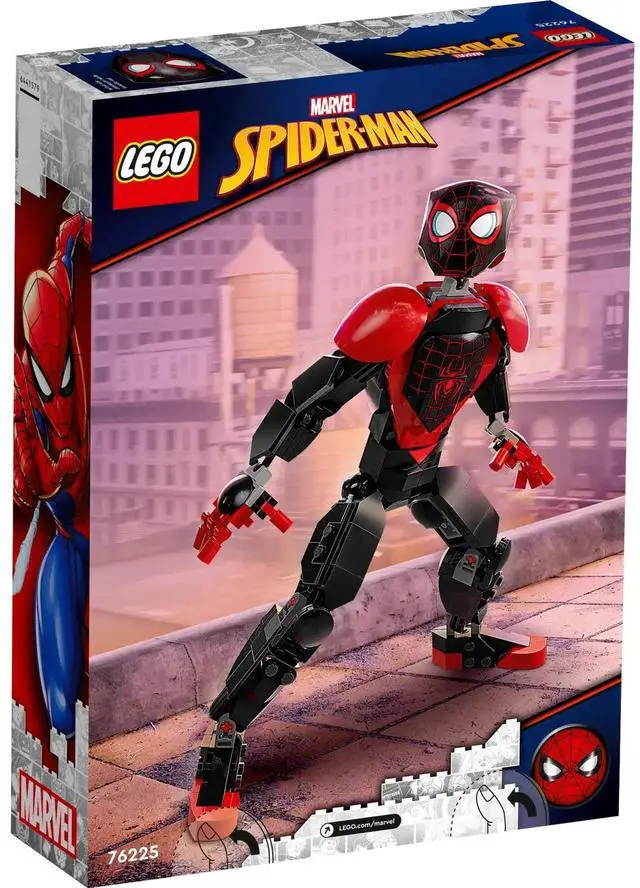 Alt view image 4 of 5 - international version marvel Series 76225 Miles Morales Figure Number of parts 238 Suitable for age 8+ toy building blocks