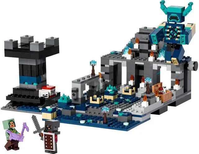Main image of international version minecraft Series 21246 The Deep Dark Battle Number of parts 584 Suitable for age 8+ toy building blocks