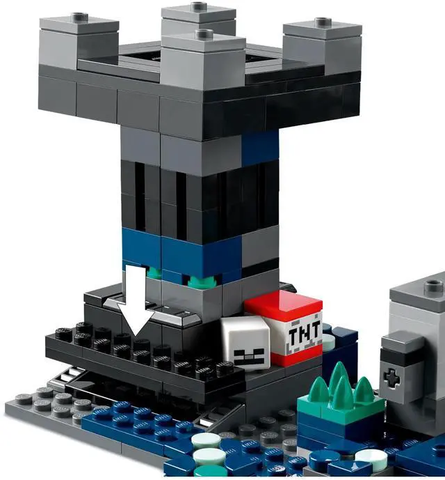 Alt view image 5 of 5 - international version minecraft Series 21246 The Deep Dark Battle Number of parts 584 Suitable for age 8+ toy building blocks