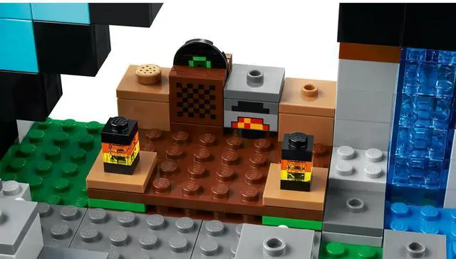 Alt view image 5 of 5 - international version minecraft Series 21244 The Sword Outpost Number of parts 427 Suitable for age 8+ toy building blocks