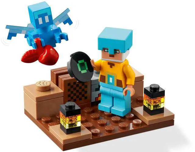 Alt view image 4 of 5 - international version minecraft Series 21244 The Sword Outpost Number of parts 427 Suitable for age 8+ toy building blocks